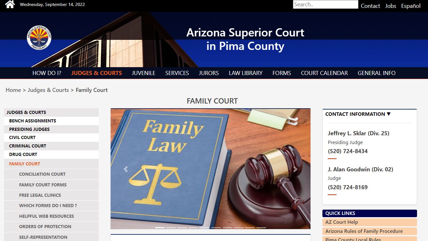 Family Court - Pima County, Arizona
